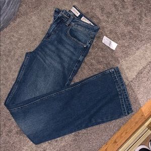 Wide leg jeans